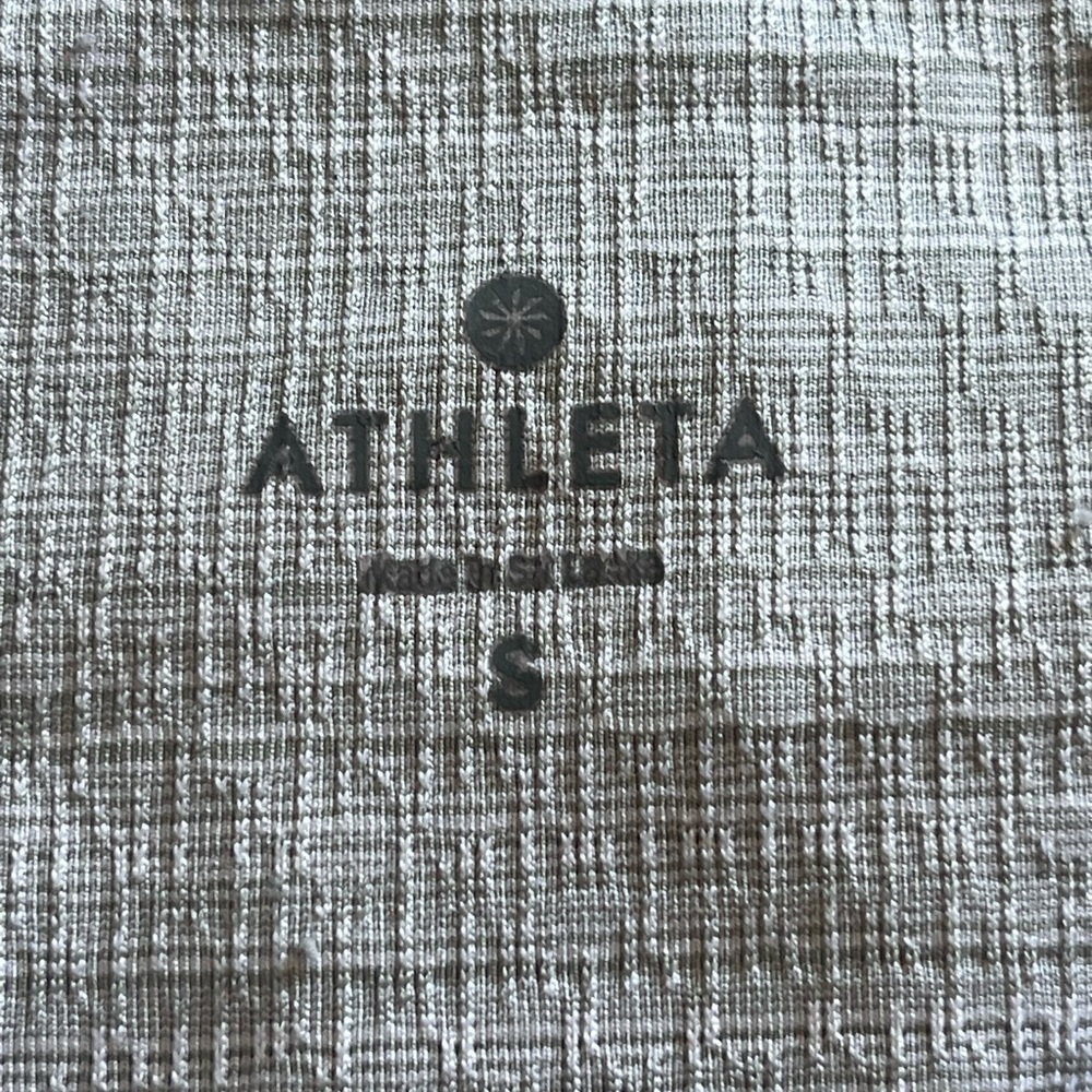 Athleta Textured Light Gray Leggings Size Small RN#54023 - Picture 7 of 12